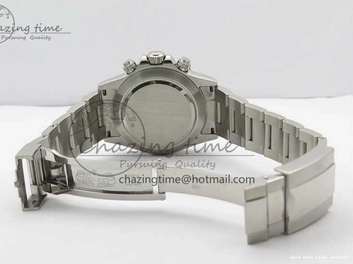 Rolex aaa copy Bezel White Sustainable 116500 Noob Edition on Bracelet Ceramic Best A SS Dial 1:1 2980 Daytona 1218